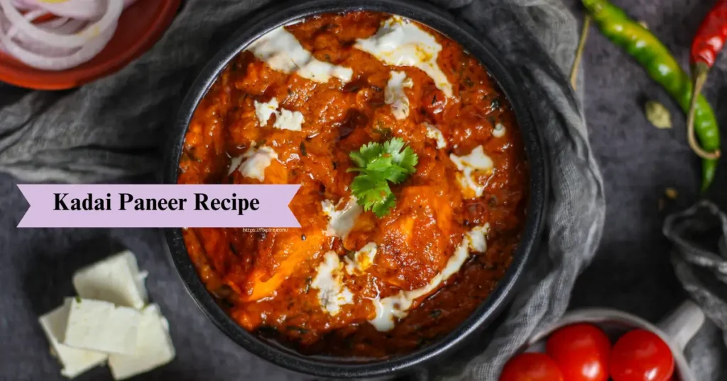 How to Make Kadai Paneer Recipe Restaurant Style