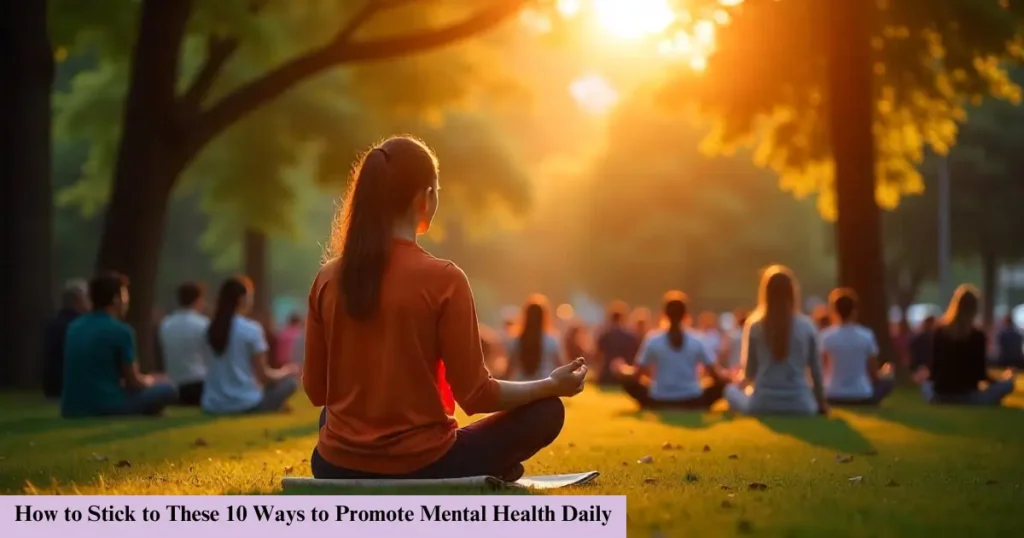 10 Ways to Promote Mental Health - Fixpire