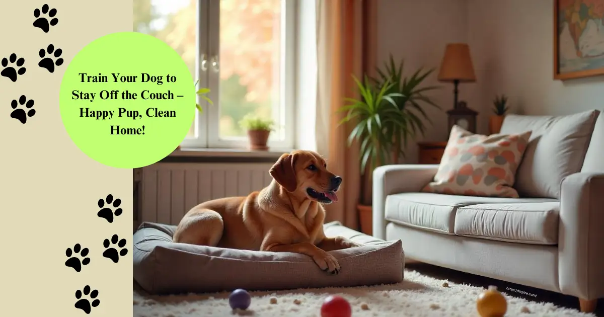 How to Train Your Dog Not to Jump on the Couch - Fixpire