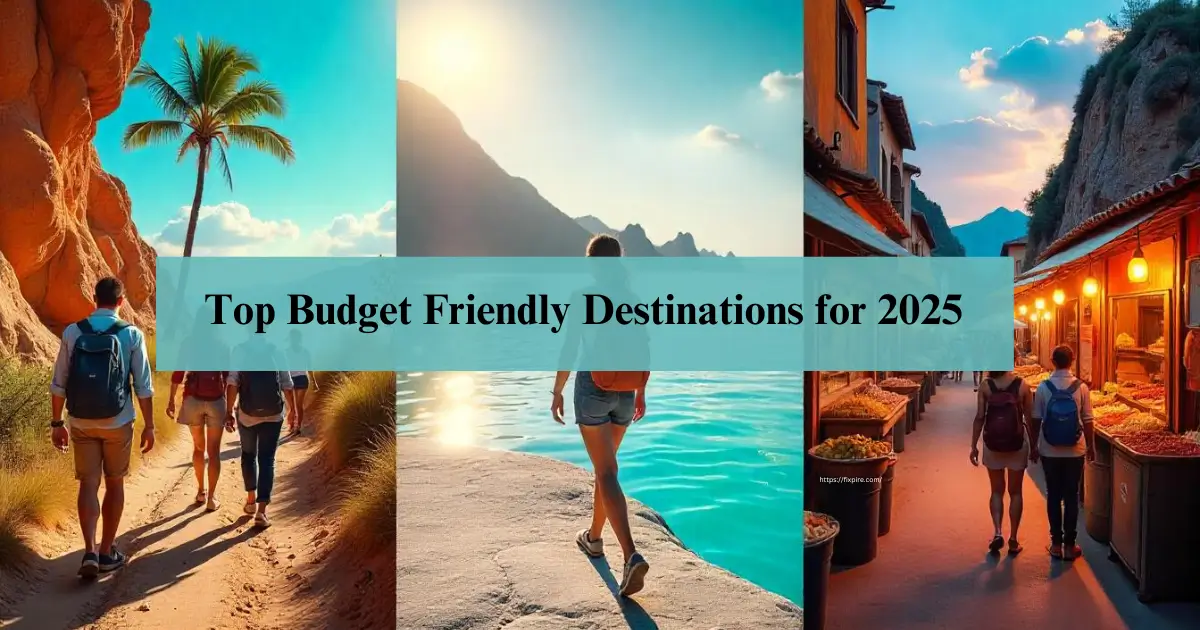 Top Budget Friendly Destinations for 2025 - Fixpire