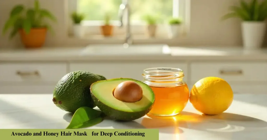Avocado and Honey Hair Mask for Deep Conditioning - Fixpire