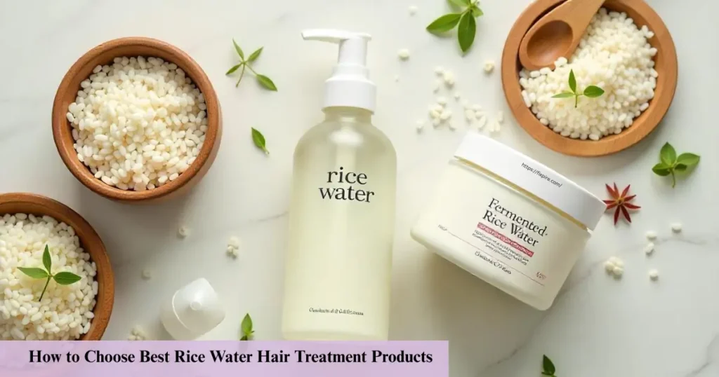 Best Rice Water Hair Treatment Products for Healthy Hair - Fixpire