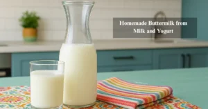 How to Make Buttermilk from Milk and Yogurt - Fixpire